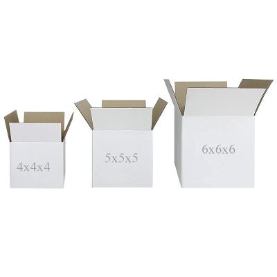 China OEM Recyclable Cosmetic Set Shipping Mailer Kraft Paper Packaging Box Hard Corrugated Paper Cardboard Box for sale