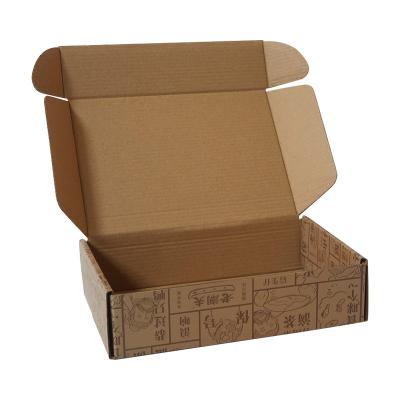 China Recyclable Square Kraft Box Packaging Ads Make Up Gift Paper Boxes With Logo Custom Paper Packaging Box for sale