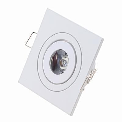 China Warm Contemporary Embeded 2020 New LED Spot Light MR16 220v Kitchen Square Recessed Ceiling Light for sale