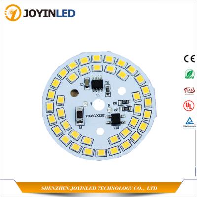 China Sports stadiums 9w ac led modbule pcb integrated driver SMD2835 AC230V Dimmable pcb light for sale