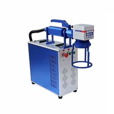 China 3D Portable Metal Stainless Steel Engraving Machine Handheld Fiber Laser Marking Machine for sale