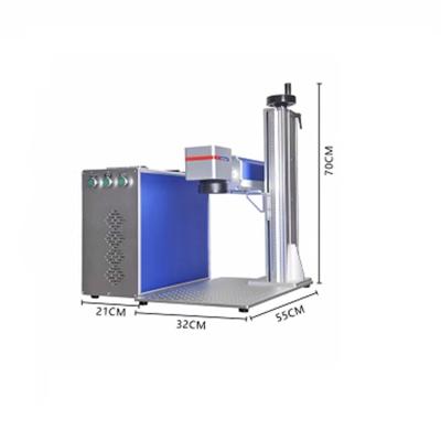 China 3D Desk Portable Type 30W Fiber CO2 Laser Marking Machine Carbon Dioxide Engraving Machine for sale