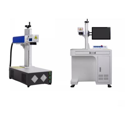 China 3D Portable Desktop Metal Fiber Laser Engraving Machine Aluminum Metal Fiber Laser Marking Machine for sale