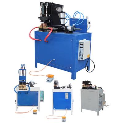 China Other New 2023 Multifunctional Pneumatic Flat Iron Box Hoop Threaded Wire Angle Iron Automatic Resistance Flash Butt Welding Machine for sale