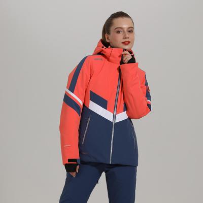 China Best Selling Fashionable Chinese Supplier Fashion Winter Ladies Snow Ski Jacket Breathable for sale