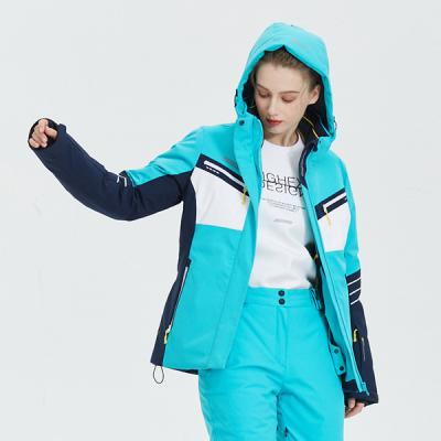 China Factory Custom Fashion Breathable And Outdoor Winter Casual Ski Snow Wear Ski Jacket For Women for sale