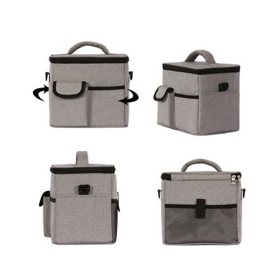 China Wholesale Portable Multifunctional Square Drink Lunch Box Insulated Cooler Bag for sale