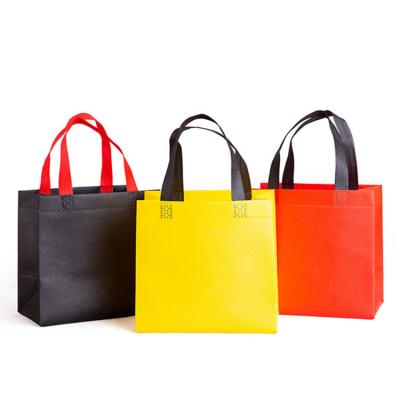 China Custom Reusable Foldable Grocery Tote Non Woven Eco Shopping Bag for sale