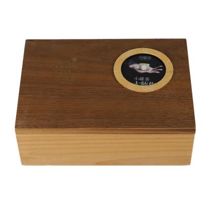 China Copy Silk Logo Tea Pot Organizer Wood Storage Box 6 Compartments Manufacturer Custom Luxury Kraft Handmade Gift Boxes Wholesale Wholesale for sale