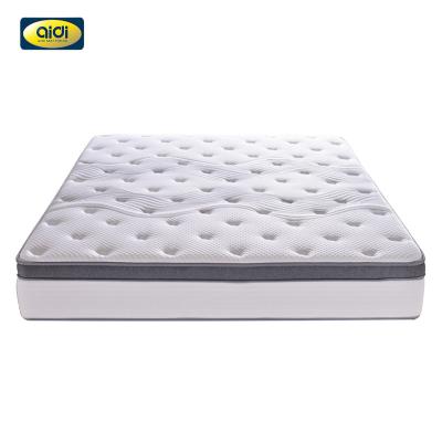 China AIDI Foldable Wholesale Twin Queen Queen Size Pocket Coil Latex Gel Memory Foam Mattress for sale