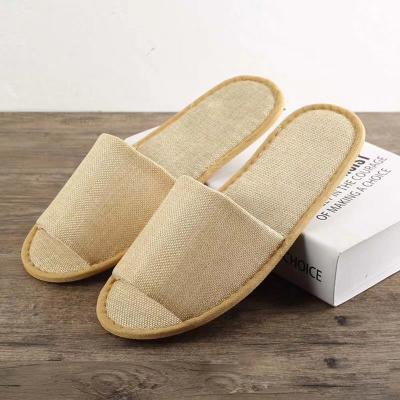 China Non-slip disposable airline slippers slippers air soft cotton and thickened airline canvas slippers for sale