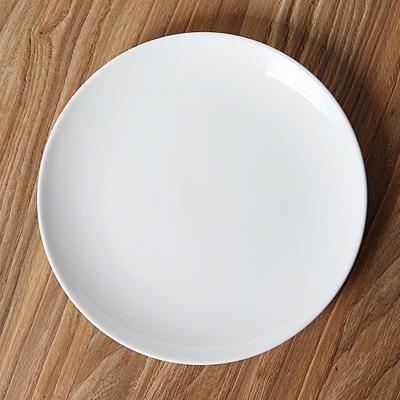 China Service Airline Dish Sustainable White Porcelain Aviation Dinner Plate for sale