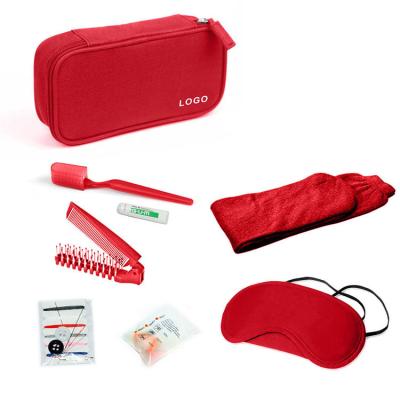 China Waterproof Amenity Kit For Business Class Air Travelers Waterproof Customized Amenity Kit For Airline for sale