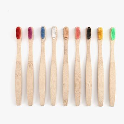 China EcoNewLeaf 100% Bamboo Toothbrush Recycled Biodegradable Eco-Friendly Bamboo Toothbrush Tube For Travel for sale