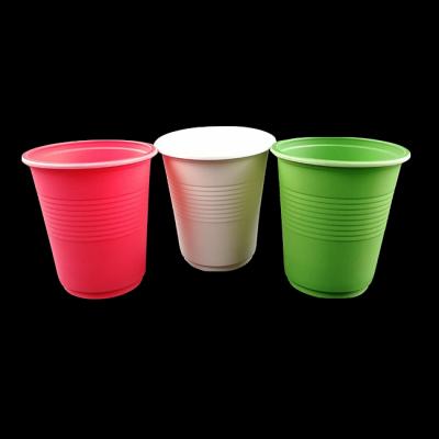 China EcoNewLeaf 16oz Disposable Tumbler Cups Biodegradable Cornstarch Disposable Cup for sale