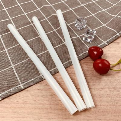 China EcoNewLeaf 100% Disposable FREE SAMPLE Compostable PLA Straight NO Plastic Straw Wholesale for sale