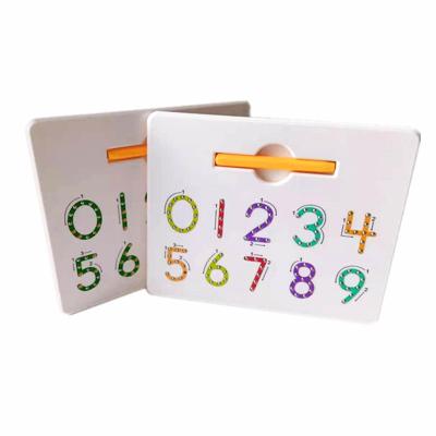 China Wholesale School Educational Toys Magnetic Drawing Board Teaching+Office+Home Mini Colored Number Writing Board Magpad for sale