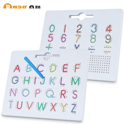 China Magnetic Double Sided Discovery Board Study with Alphabet Letter ABC and Numbers for sale