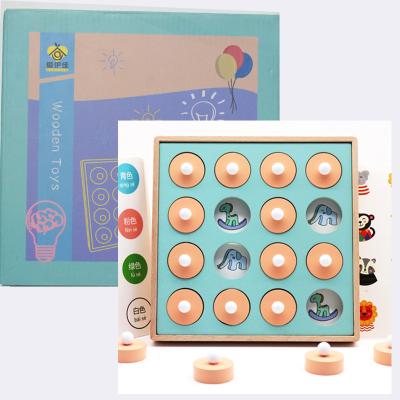 China Intelligence Developing China Factory 3-6 Years Old Parent-child Memory Chess S Early Teaching Aids Game Toys for sale