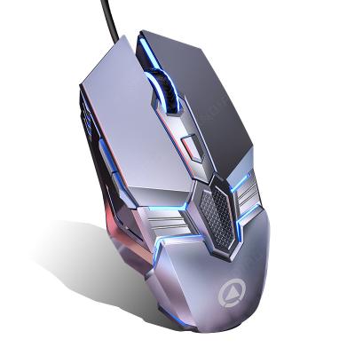 China Factory 2021 Programmable Cheap 6Buttons Gaming Mouse RGB Backlit Ergonomic Mous 3200 DPI USB Wired Optical Gaming Mouse for sale