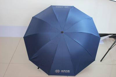 China 10 Ribs Sun Brand 3 Fold Umbrella Anti UV Coated Fabric For Sunny Or Rainy Days for sale