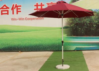 China 3.0 de Rode Grote Openluchtparaplu van M, de Ronde Parasol van de Terrasparaplu voor Tuin Te koop