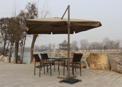 China Pantalla rectangular grande telescópica del parasol del jardín impresa para el oasis del jardín en venta