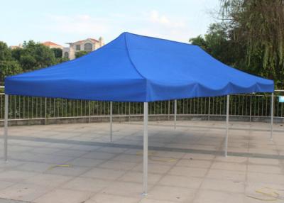 China Blaue 3x6 knallen oben den einfachen Gazebo-Überdachungs-Siebdruck tragen für Markt-Werbung zu verkaufen