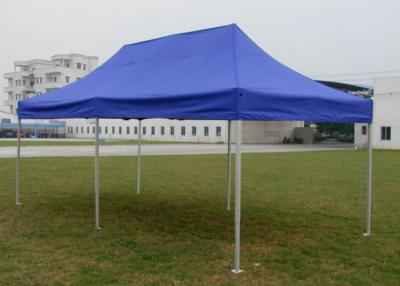 China Diamant-blaues Segeltuch knallt oben Gazebo 3x6, Portable 3m x 6m wasserdichtes Gazebo-Zelt zu verkaufen