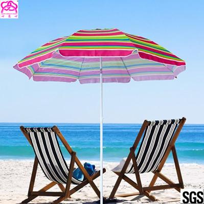 China El refugio portátil del parasol de playa de Sun del patio del viaje los 7FT con lleva el bolso en venta