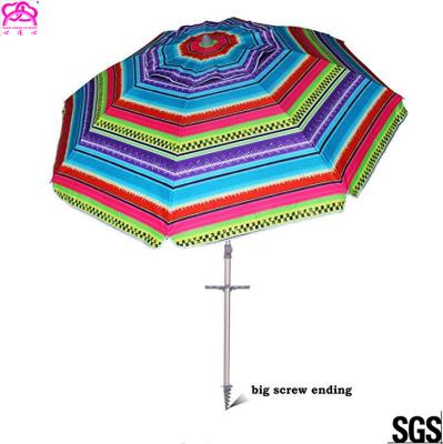 China Parasol de playa plegable popular de Sun el 1.8m/los 2.2m para la natación del verano en venta