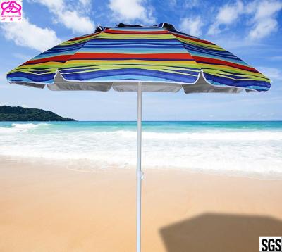 China Parasol de playa de lujo de la protección de la playa los 6ft Sun de Río con la inclinación, venta al por mayor del parasol de playa de Sun. en venta