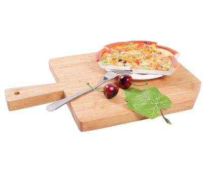 China Sustainable Premium Wooden Cutting Board Chopper Pizza Bamboo Board for sale