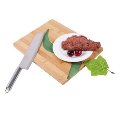 China Sustainable Bamboo Cutting Board Chopper Pizza Serving Board for sale