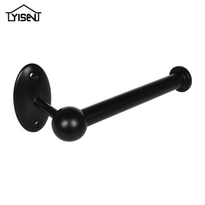 China Hot Selling Traditional In North America Black Aluminum Alloy Toilet Paper Holder for sale