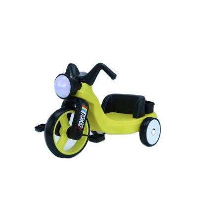 China Ride On Design Affordable Design Children's Toy Manufacturers Direct Selling Cartoon Baby's Toy Car Music Light Weight Children's Tricycle for sale