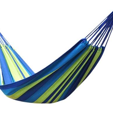 China Direct Selling Adult Outdoor Travel Manufacturer Portable Hanging Canvas Camping Breathable Hammock for sale