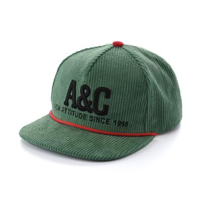 China Custom Bill Snapback Embroidery 3d Hat COMMON COMMON Snapback High Quality Flat Rope Embroidery for sale