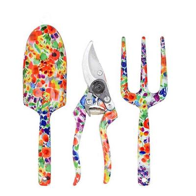 China Most Popular Eco-Friendly Garden Equipment 3 Pcs DIY Tool Kit with Garden Shovel Scissor Floral Garden DIY Tool Kit for sale