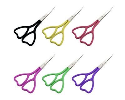 China Embroidery Handmade Paper-Cutting DIY Scissors Retro Wire Scissors Antique Heart Shape Embroidery Scissors for sale