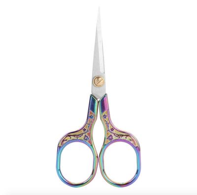 China Household Embroidery Scissors Paper-Cutting Thread Scissors DIY Handmade Antique Embroidery Scissors Retro for sale