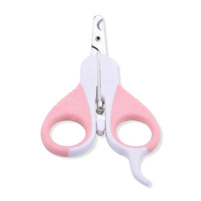 China Hot Selling Viable Stainless Steel Dog Cat Nail Scissors Pet Nail Cutter Grooming Pet Scissors for sale