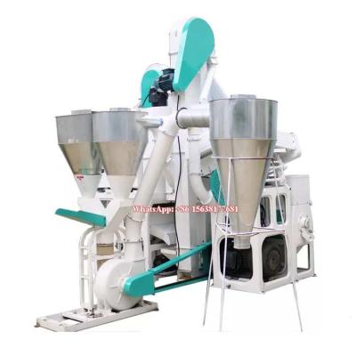 China food & Hot Sale Rice Mill Machine Portable / Small Combined Beverage Plant Machine 24tons for sale