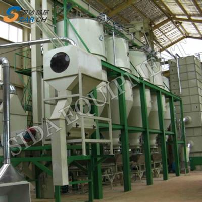 China Factory price rice mill machine/scalded scalding and drying machine in Nigeria for sale