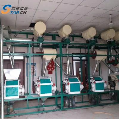 China Industrial Food Grinding Corn Flour Mill Machine Maize Flour Mill Factory Grinding Corn Dust Making Machine Corn Flour Mill Milling Machine for sale