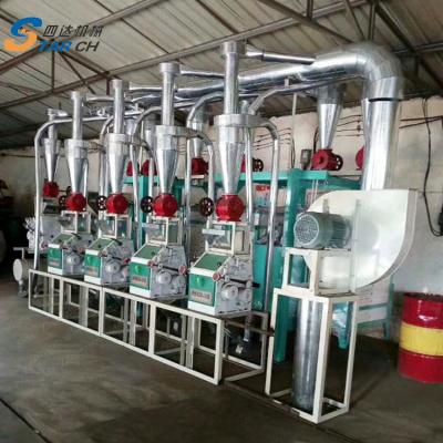 China Food Flour Mill Grinding Machine 20 Ton Corn Flour Mill Corn Flour Milling Machine Corn Milling Machine for sale