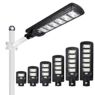 China Motion Sensor Ip65 Waterproof Smd Outdoor 50w 100w 150w 200w 250w 300w ROAD All In One Integrated Led Solar Street Light for sale