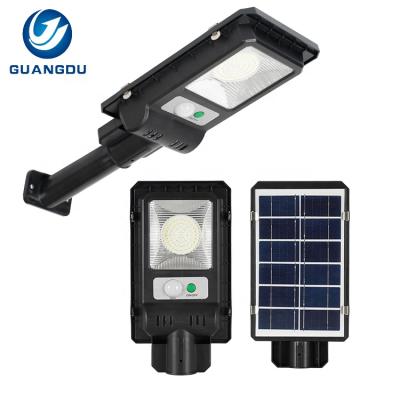 China High Quality ROAD 50watt Integrated Outdoor Waterproof Ip65 All In One Solar Led Street Light for sale