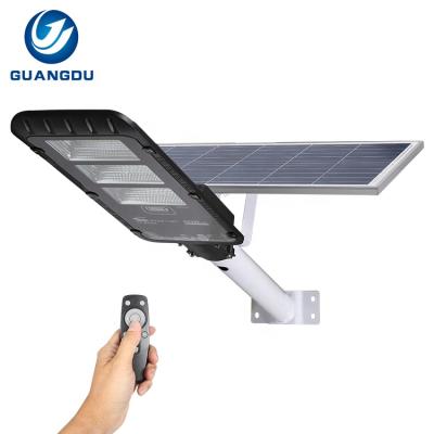 China Ip65 lighting 80 100 150 200 300 ROUTE Guangdu waterproof outdoor 400W solar led street light for sale