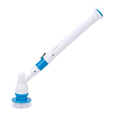 China 360 degree electric cordless spin bathroom cleaning brush scrubber for sale